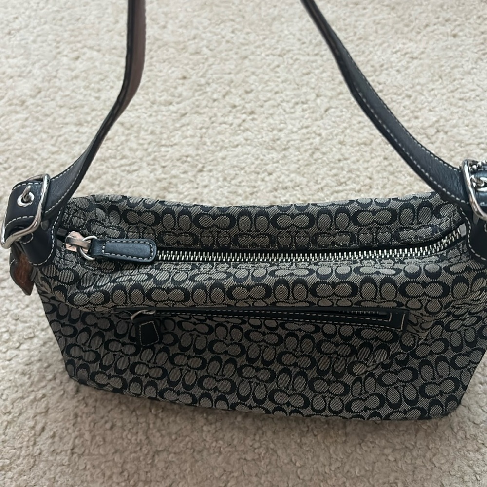 Signature coach mini bag